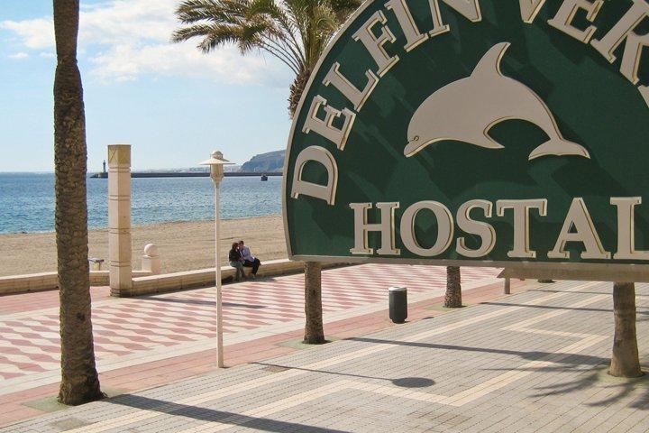 Hostal Delfin Verde Almería Dış mekan fotoğraf